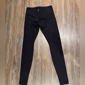 LULULEMON size 6 black leggings